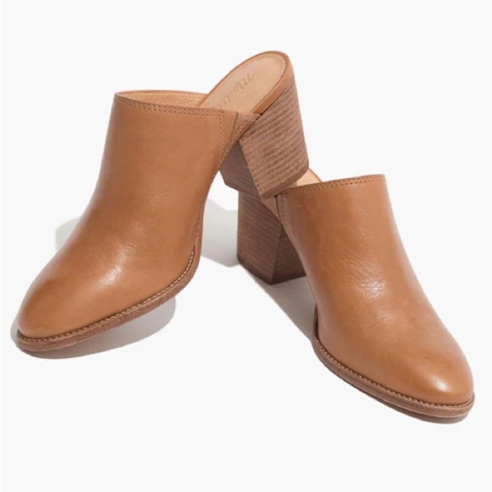 Madewell The Harper Tan Mule - Picture 3 of 7